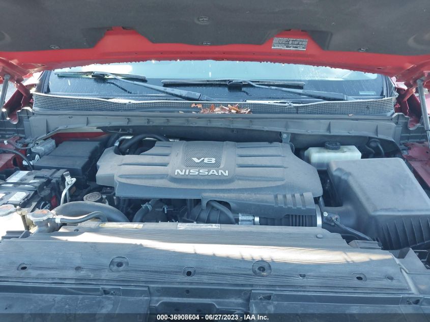 2017 NISSAN TITAN SV/SL/PRO-4X/PLAT RES - 1N6AA1E57HN575560