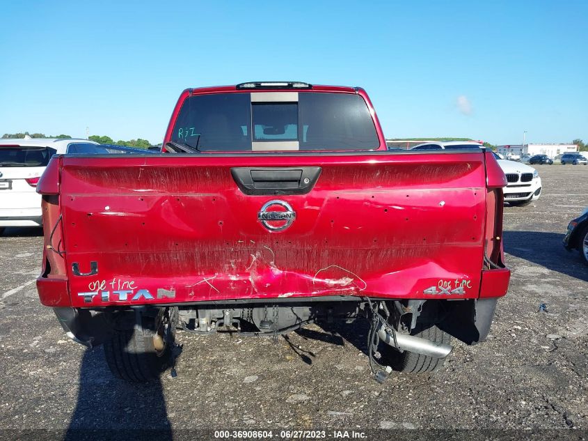 2017 NISSAN TITAN SV/SL/PRO-4X/PLAT RES - 1N6AA1E57HN575560
