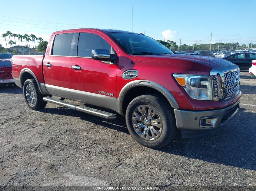 2017 NISSAN TITAN SV/SL/PRO-4X/PLAT RES - 1N6AA1E57HN575560