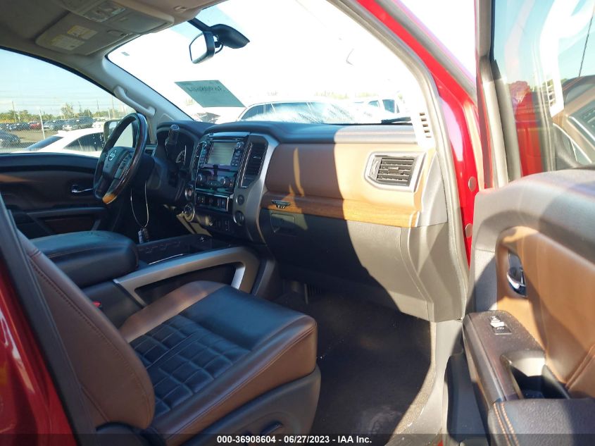 2017 NISSAN TITAN SV/SL/PRO-4X/PLAT RES - 1N6AA1E57HN575560