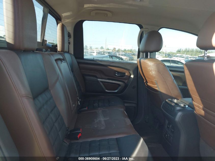 2017 NISSAN TITAN SV/SL/PRO-4X/PLAT RES - 1N6AA1E57HN575560