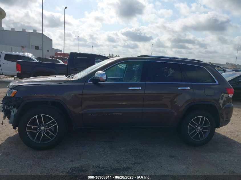 2018 JEEP GRAND CHEROKEE LIMITED - 1C4RJEBG3JC301387