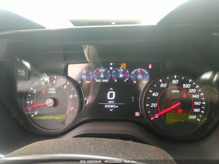 2019 CHEVROLET CAMARO 2SS - 1G1FG1R73K0117949