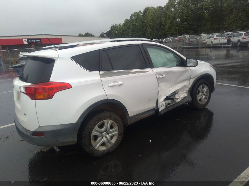 2014 TOYOTA RAV4 LE - 2T3ZFREV0EW103047