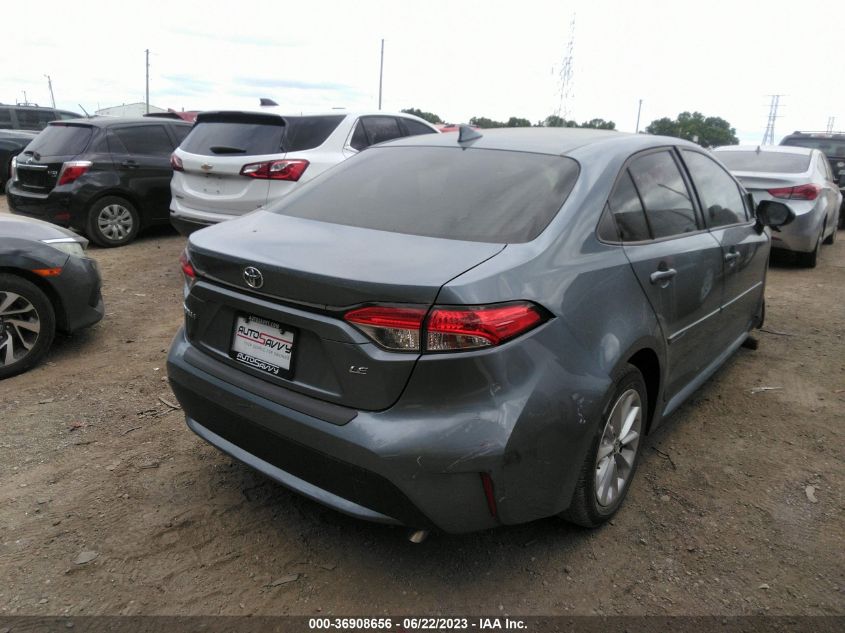 2021 TOYOTA COROLLA LE - JTDVPMAE7MJ141618