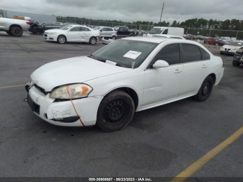 2014 CHEVROLET IMPALA LIMITED POLICE POLICE 2G1WD5E30E1168904