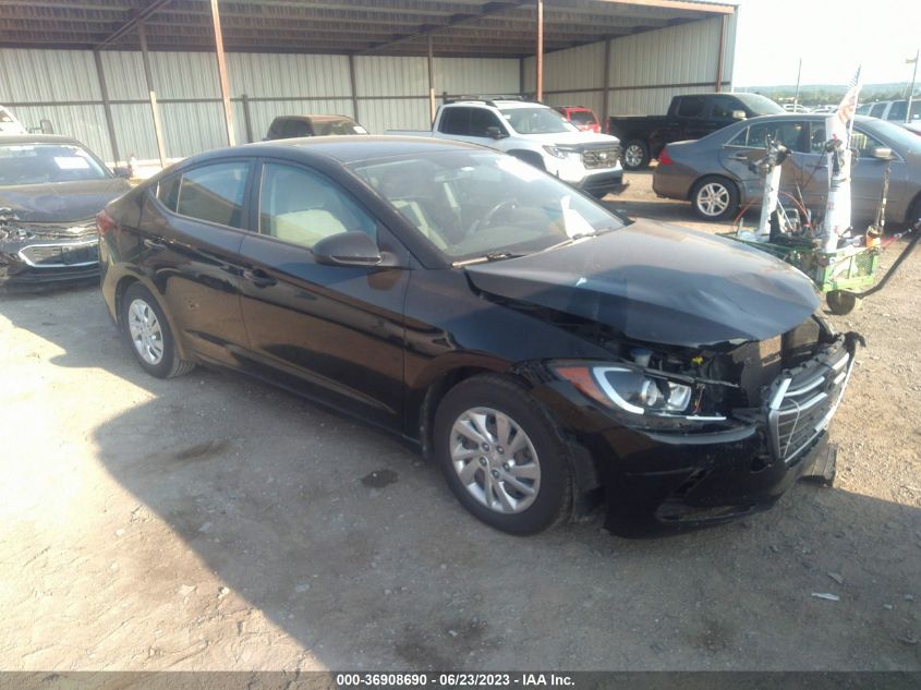 2017 HYUNDAI ELANTRA SE - KMHD74LF7HU115103