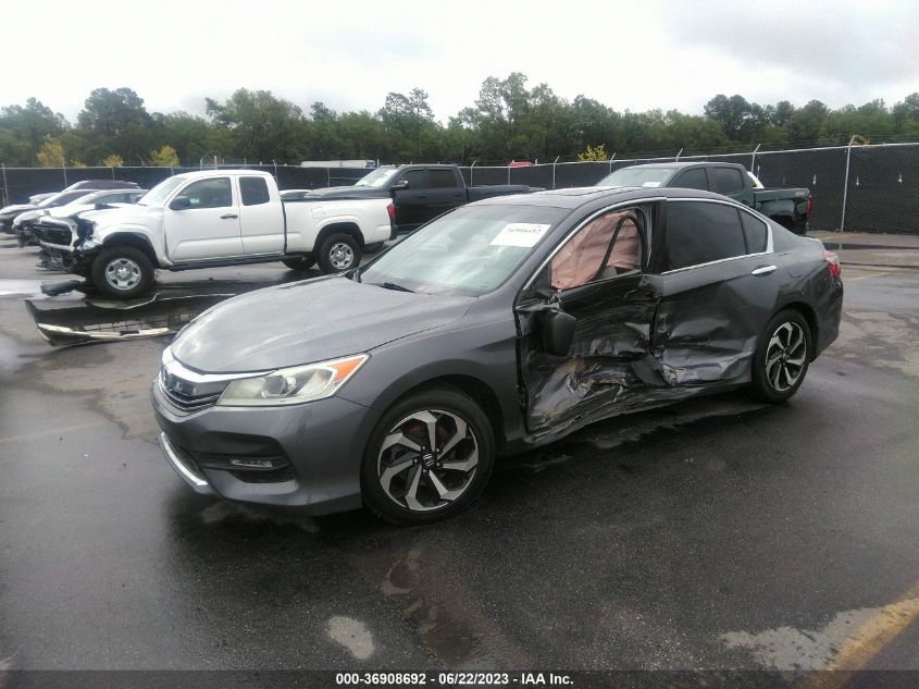 2016 HONDA ACCORD SEDAN EX - 1HGCR2F78GA206160
