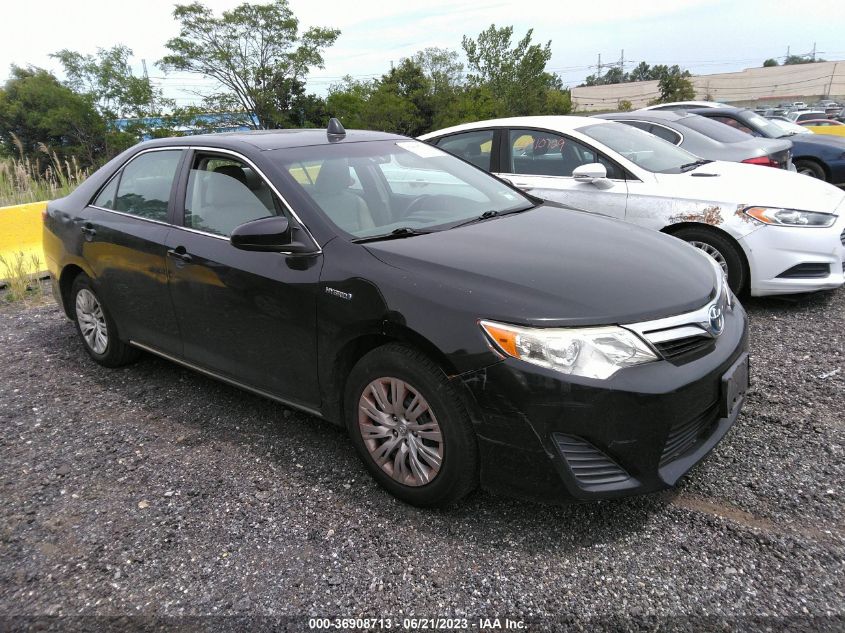 2014 TOYOTA CAMRY HYBRID LE/XLE/SE LIMITED EDITION - 4T1BD1FK6EU127830