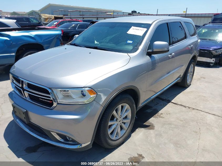 1C4RDHAG0KC582267 Dodge Durango SXT 2