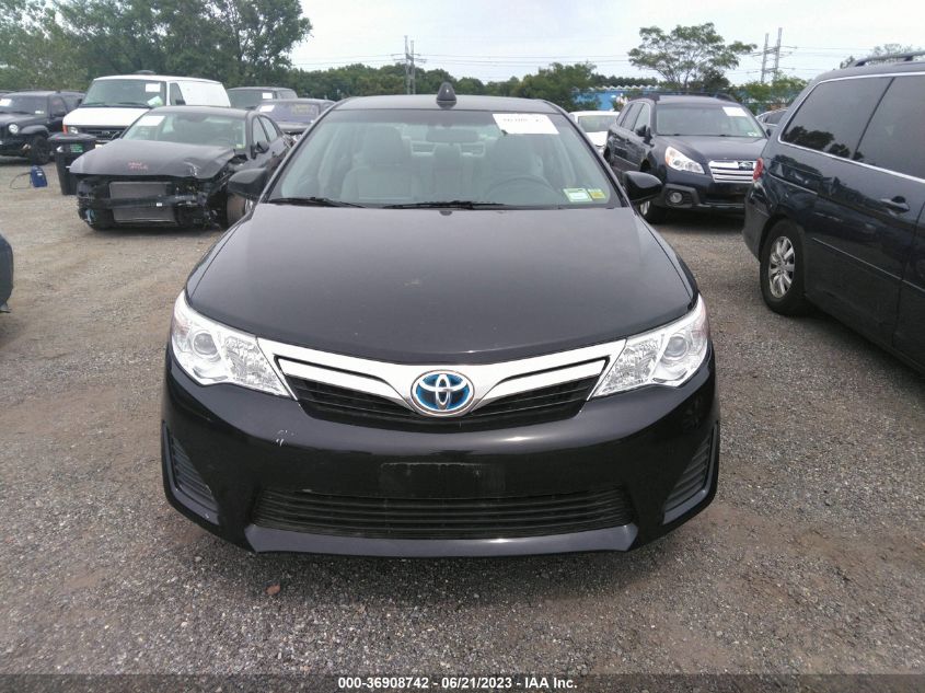 2014 TOYOTA CAMRY HYBRID LE/XLE/SE LIMITED EDITION - 4T1BD1FK2EU129073