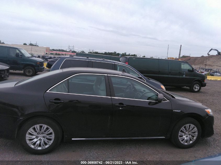 2014 TOYOTA CAMRY HYBRID LE/XLE/SE LIMITED EDITION - 4T1BD1FK2EU129073