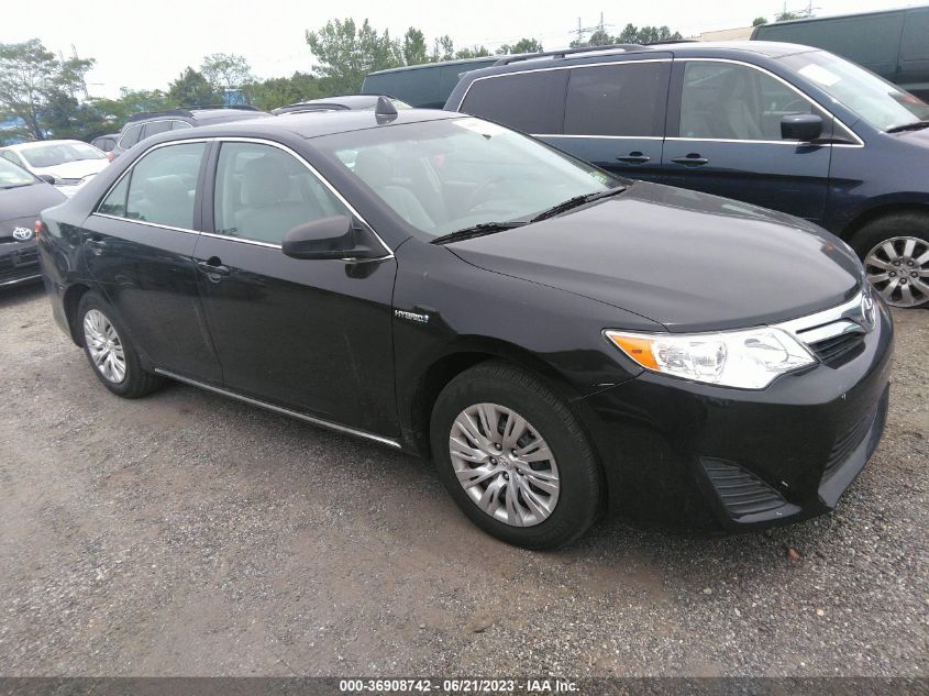 2014 TOYOTA CAMRY HYBRID LE/XLE/SE LIMITED EDITION - 4T1BD1FK2EU129073