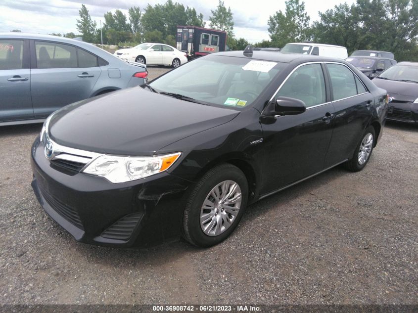 2014 TOYOTA CAMRY HYBRID LE/XLE/SE LIMITED EDITION - 4T1BD1FK2EU129073