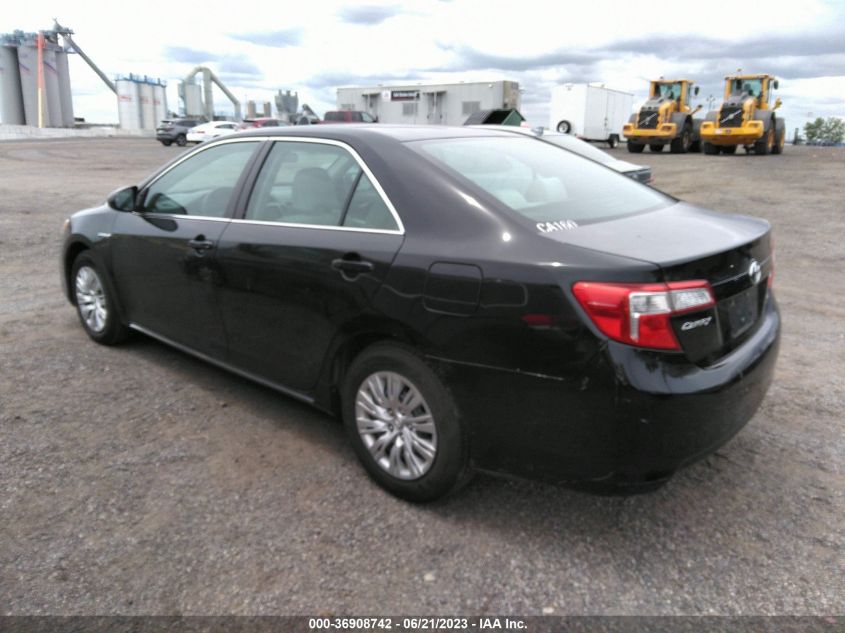 2014 TOYOTA CAMRY HYBRID LE/XLE/SE LIMITED EDITION - 4T1BD1FK2EU129073