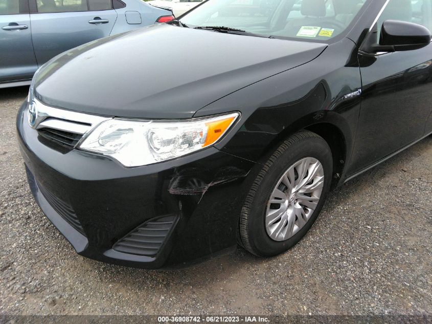 2014 TOYOTA CAMRY HYBRID LE/XLE/SE LIMITED EDITION - 4T1BD1FK2EU129073