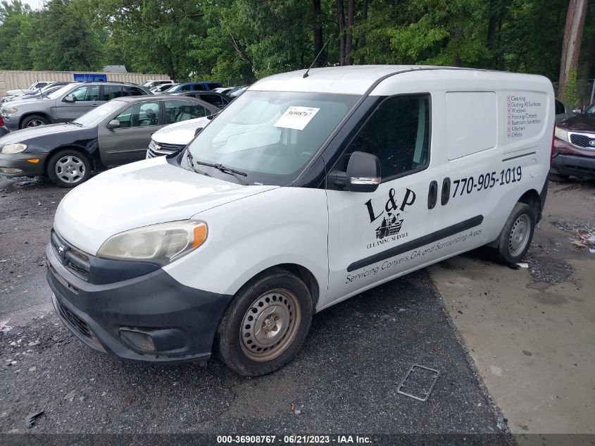 2016 RAM PROMASTER CITY CARGO VAN TRADESMAN - ZFBERFAT9G6B41606