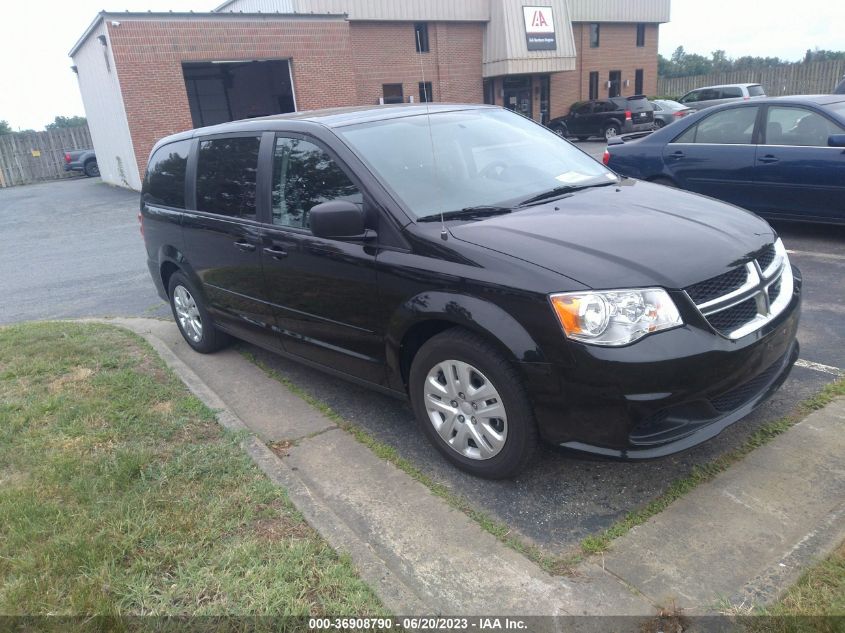 2016 DODGE GRAND CARAVAN SE - 2C4RDGBG0GR100307