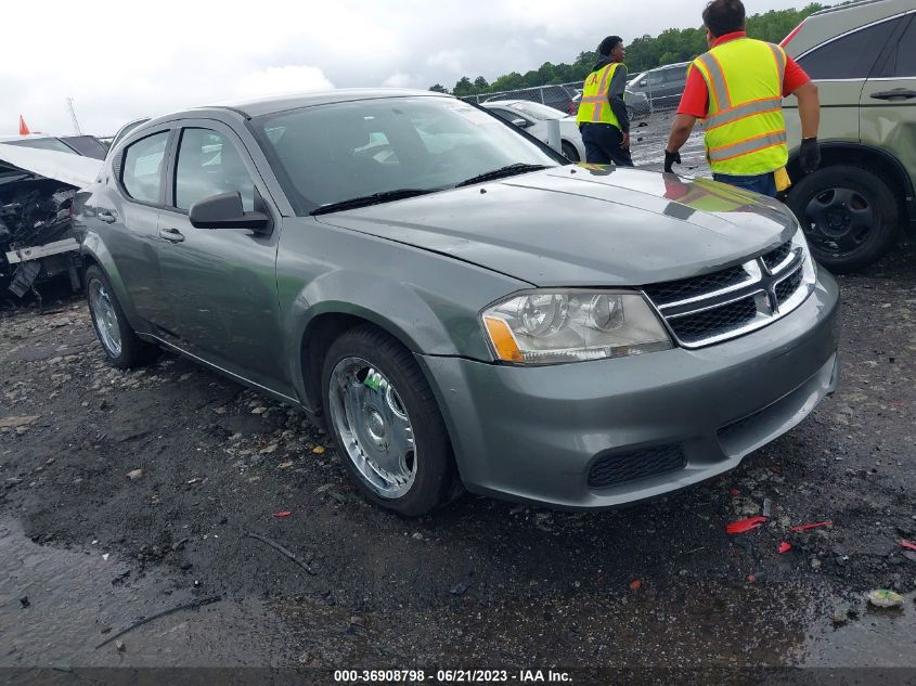 2013 DODGE AVENGER SE - 1C3CDZAB2DN679739