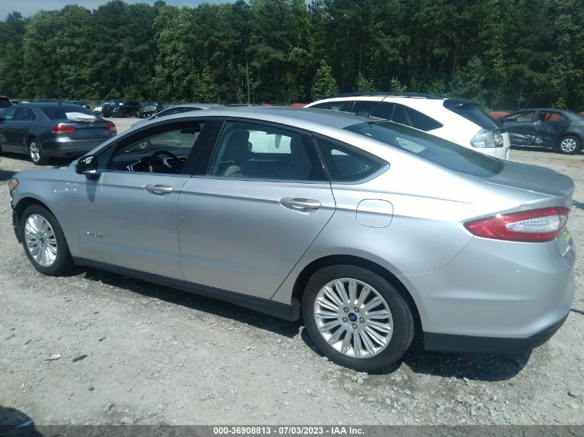 2016 FORD FUSION S HYBRID - 3FA6P0UU9GR349810