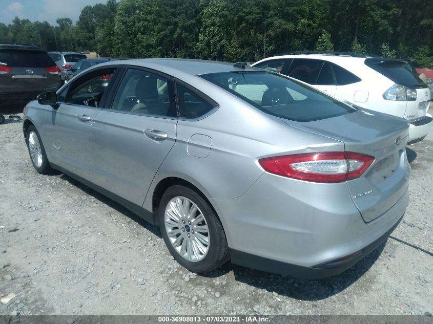 2016 FORD FUSION S HYBRID - 3FA6P0UU9GR349810