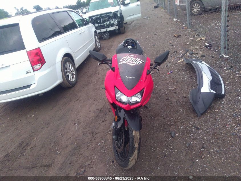 2012 KAWASAKI EX250 J JKAEXMJ1XCDAA0223