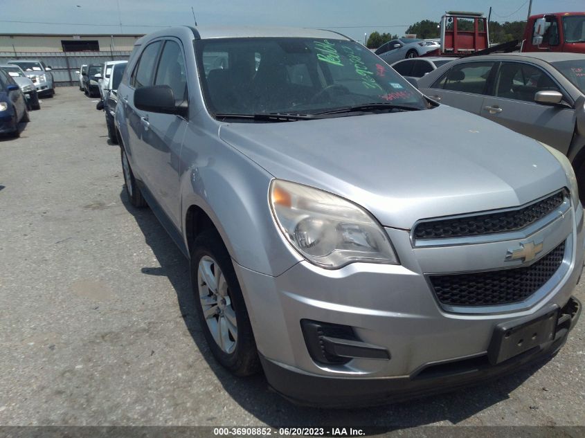 2013 CHEVROLET EQUINOX LS - 2GNALBEK5D6129969