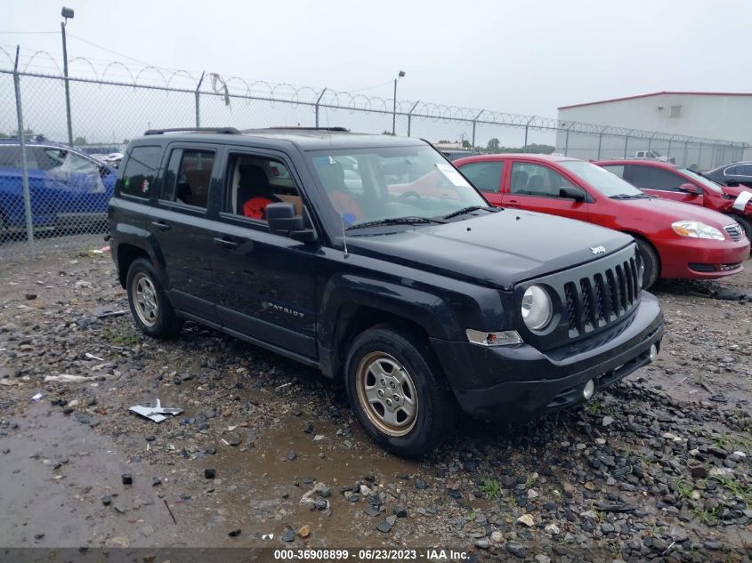 2017 JEEP PATRIOT SPORT - 1C4NJPBB2HD158337