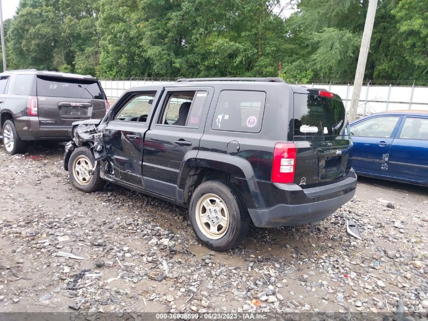 2017 JEEP PATRIOT SPORT - 1C4NJPBB2HD158337