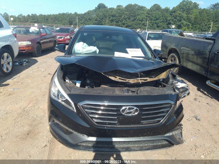 2016 HYUNDAI SONATA 2.4L LIMITED - 5NPE34AF2GH366983