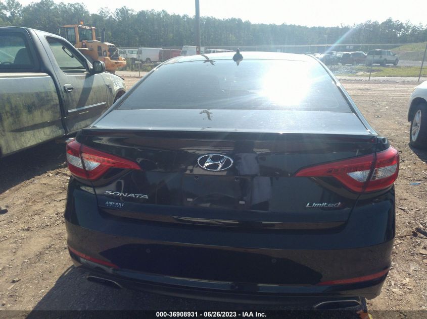 2016 HYUNDAI SONATA 2.4L LIMITED - 5NPE34AF2GH366983