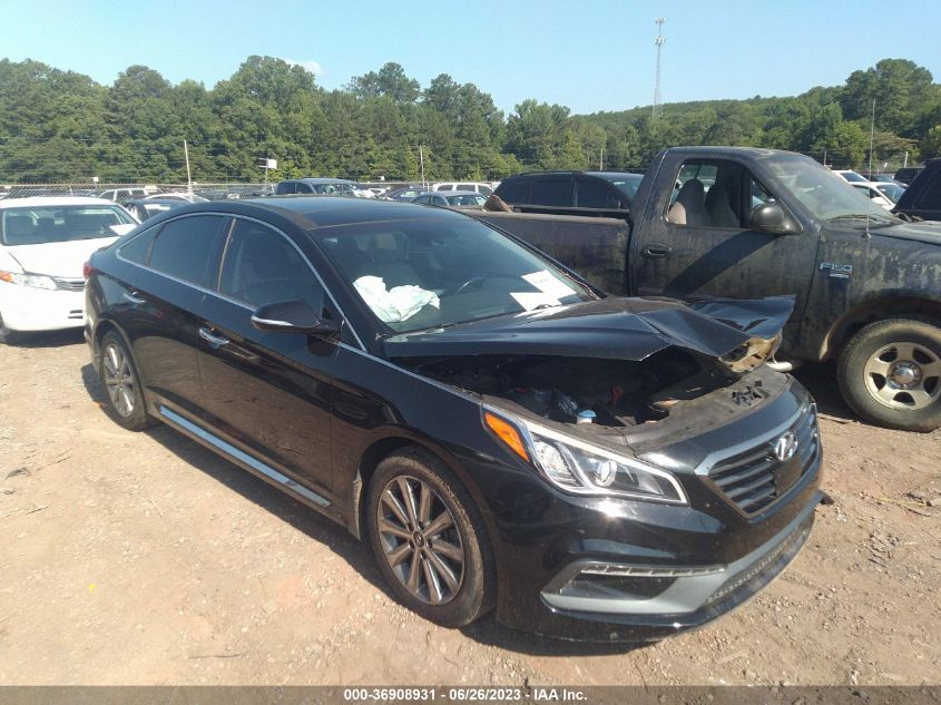 2016 HYUNDAI SONATA 2.4L LIMITED - 5NPE34AF2GH366983