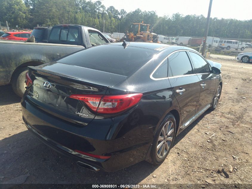 2016 HYUNDAI SONATA 2.4L LIMITED - 5NPE34AF2GH366983