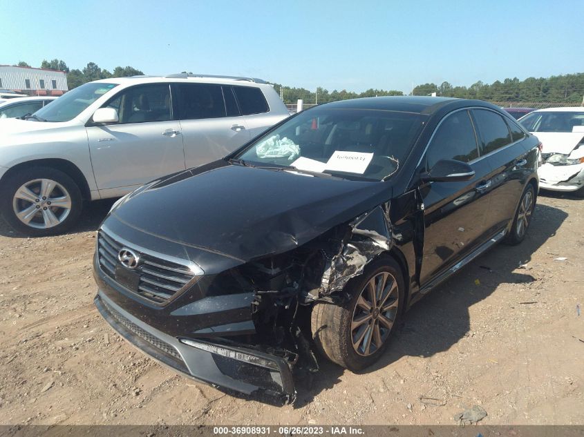 2016 HYUNDAI SONATA 2.4L LIMITED - 5NPE34AF2GH366983