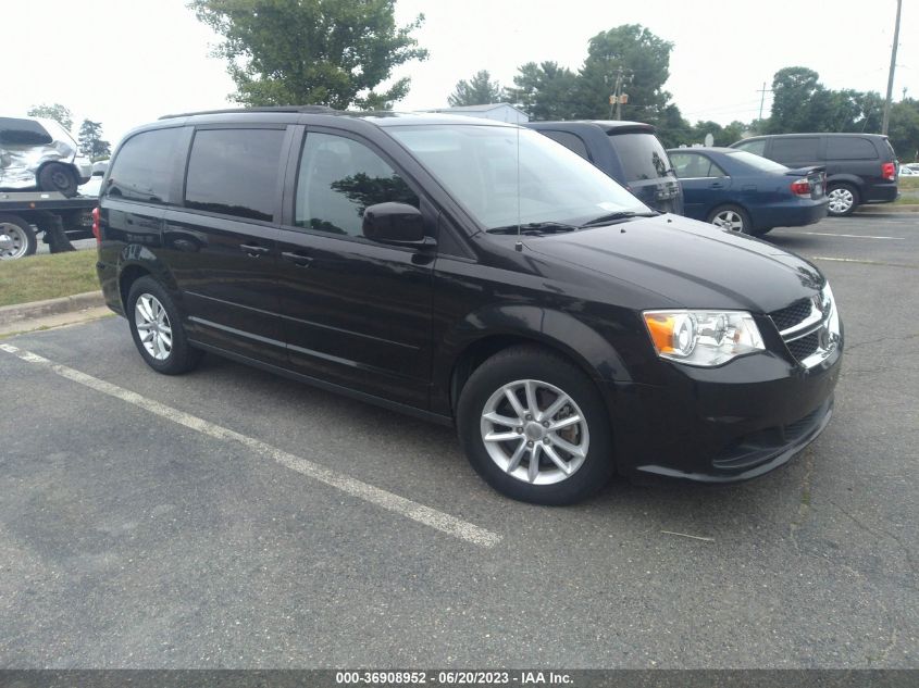 2016 DODGE GRAND CARAVAN SXT - 2C4RDGCG6GR100763