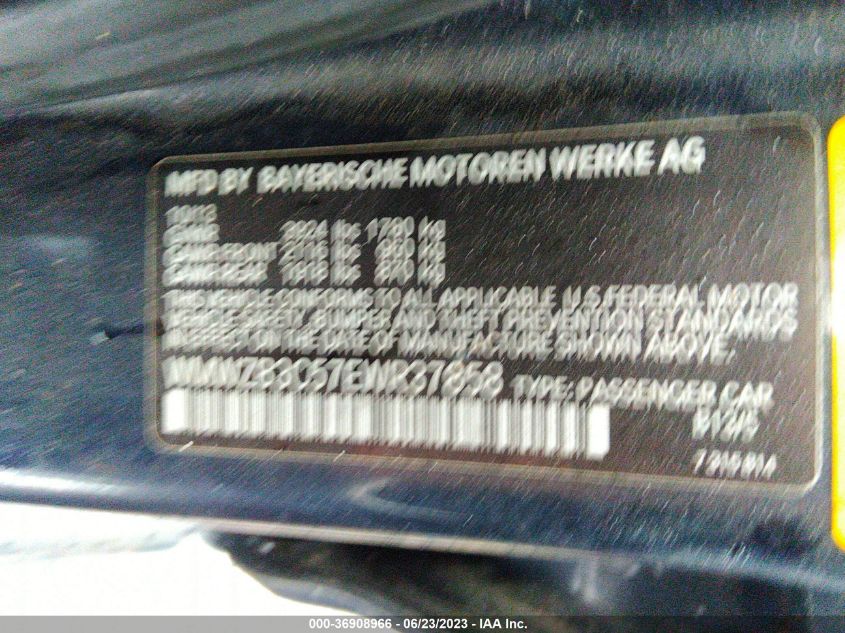 2014 MINI COOPER COUNTRYMAN - WMWZB3C57EWR37858