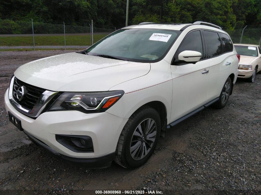 2017 NISSAN PATHFINDER SL - 5N1DR2MM9HC697934