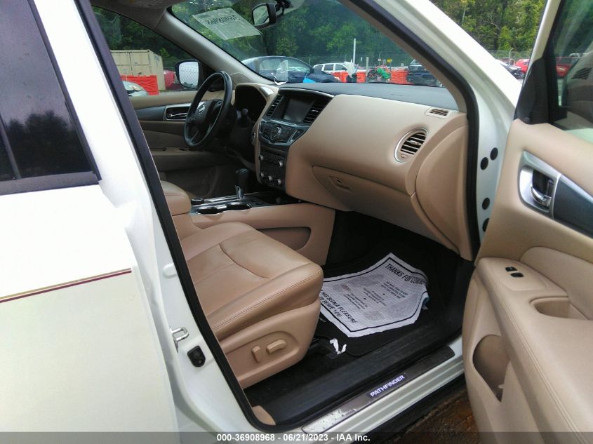 2017 NISSAN PATHFINDER SL - 5N1DR2MM9HC697934