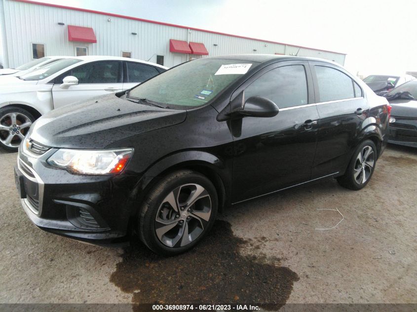 2020 CHEVROLET SONIC PREMIER - 1G1JF5SB0L4119719