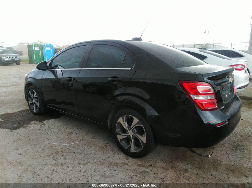 2020 CHEVROLET SONIC PREMIER - 1G1JF5SB0L4119719