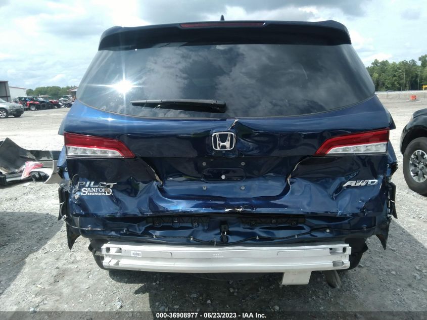 2020 HONDA PILOT EX - 5FNYF6H38LB009666