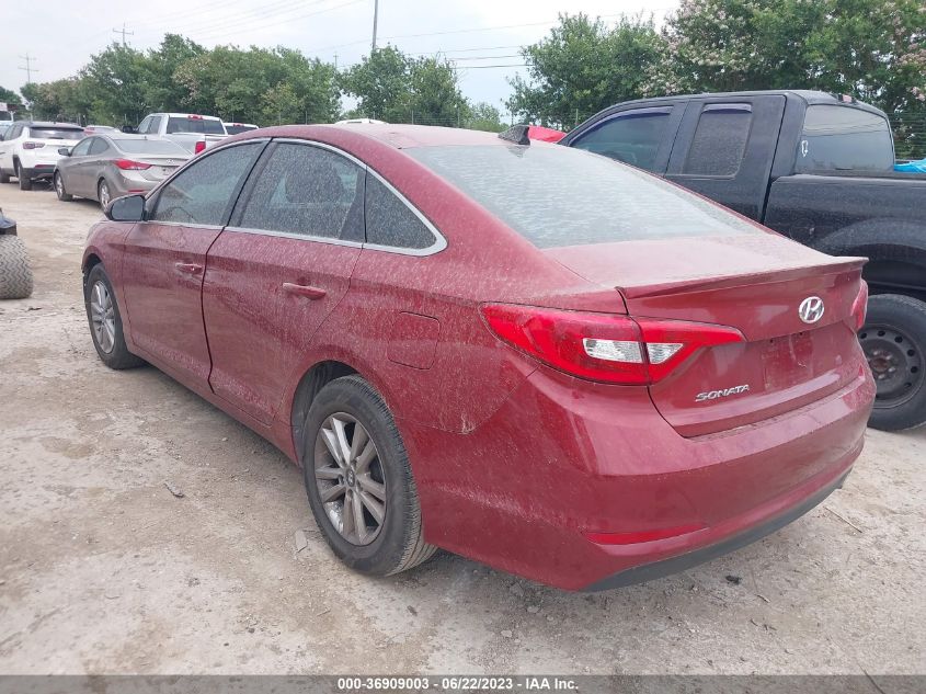 2016 HYUNDAI SONATA SE - 5NPE24AF4GH336757