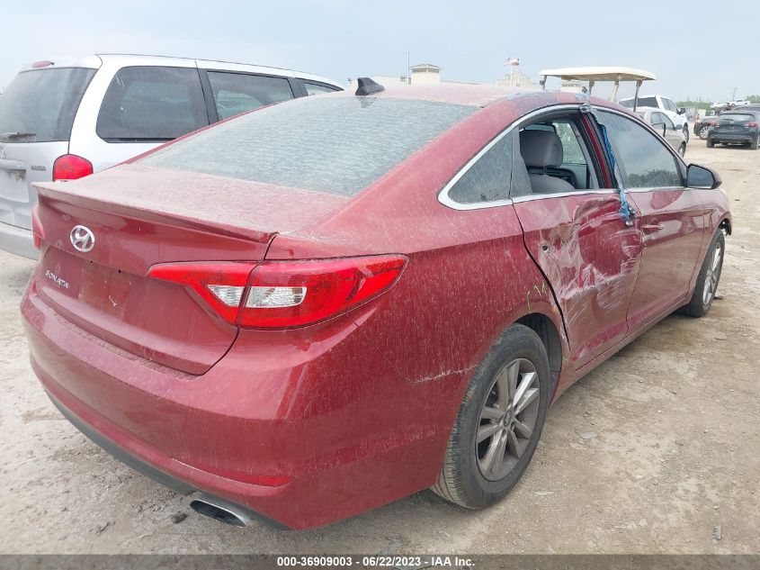 2016 HYUNDAI SONATA SE - 5NPE24AF4GH336757