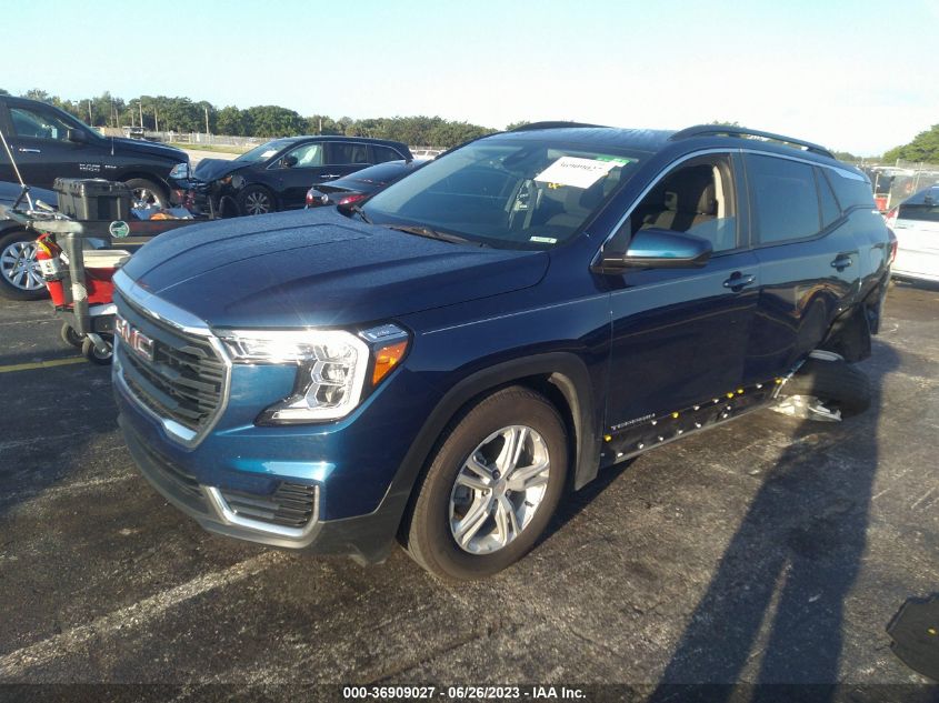 2022 GMC TERRAIN SLE - 3GKALMEV2NL278257