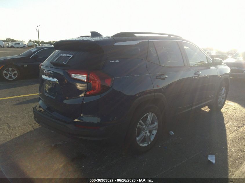 2022 GMC TERRAIN SLE - 3GKALMEV2NL278257