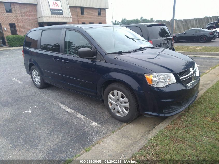 2016 DODGE GRAND CARAVAN SE - 2C4RDGBG1GR122753
