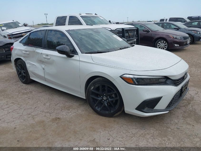 2023 HONDA CIVIC SEDAN SPORT - 2HGFE2F52PH503661