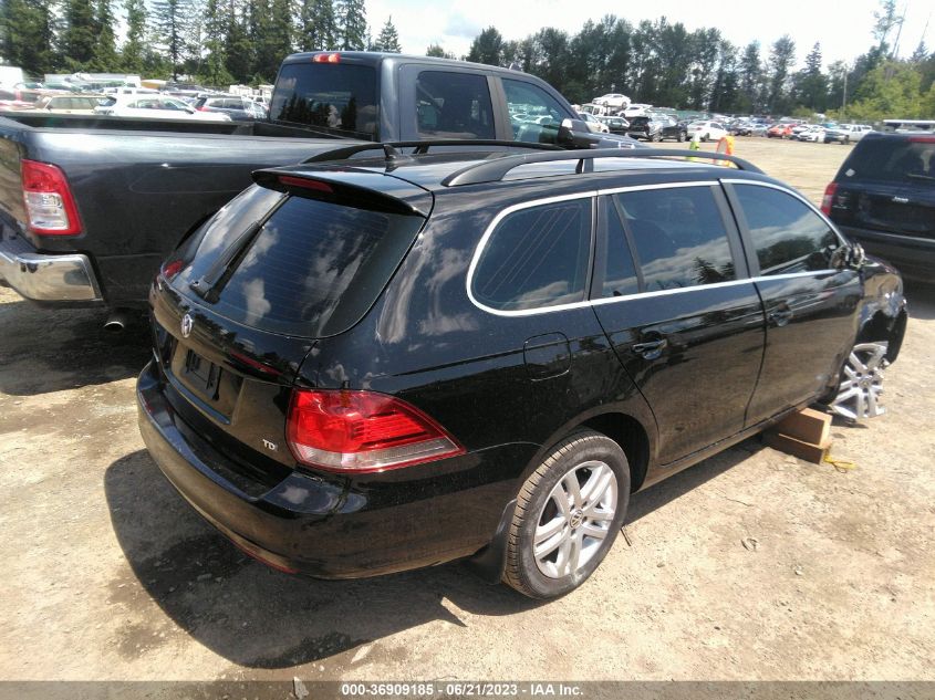 2014 VOLKSWAGEN JETTA SPORTWAGEN TDI - 3VWPL7AJ2EM618511