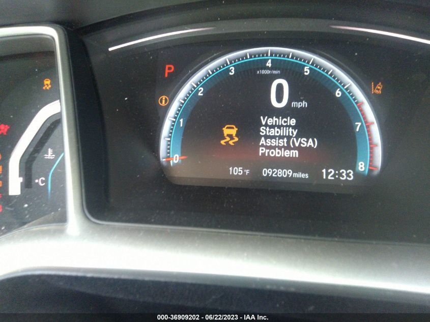 2016 HONDA CIVIC SEDAN TOURING - 2HGFC1F91GH658947