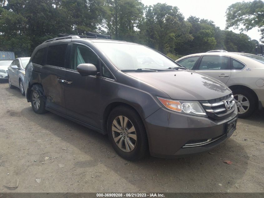 2016 HONDA ODYSSEY EXL - 5FNRL5H6XGB124616